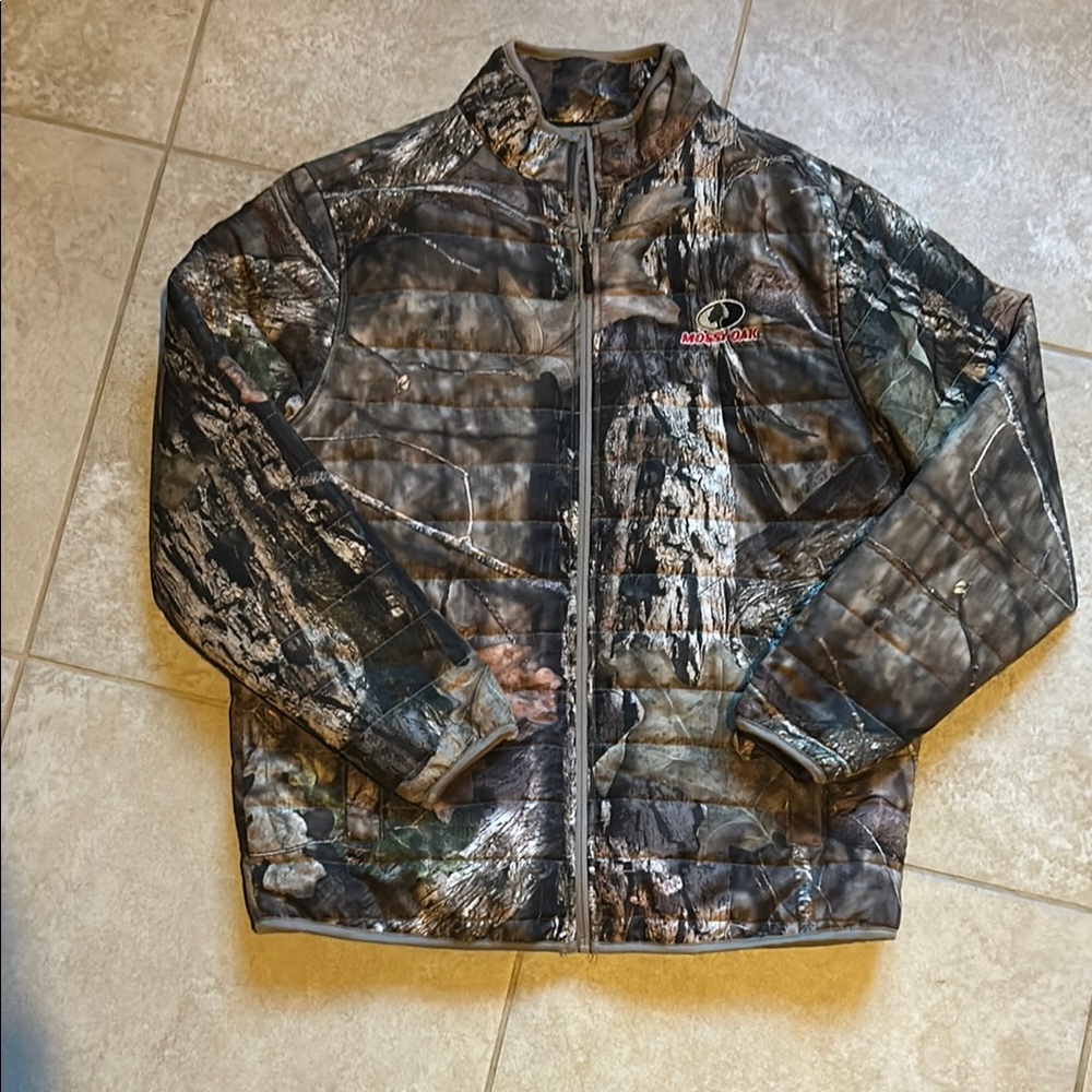 LIKE NEW! Mossy Oak Men's Camouflage Jacket